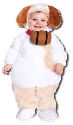 Herziger Bernhardiner Kinderkostüm M