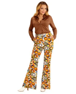 Groovy 70`s Damen-Schlaghose Bubbles 8 Groovy 70`s Damen-Schlaghose Bubbles -Halo Verkäufe 70er jahre groovy damenhose bubbles schlaghose hippie faschingskostuem 70s hippie trousers 29425 3