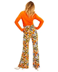 Groovy 70`s Damen-Schlaghose Bubbles 9 Groovy 70`s Damen-Schlaghose Bubbles -Halo Verkäufe 70er jahre groovy damenhose bubbles schlaghose hippie faschingskostuem 70s hippie trousers 29425 4