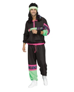 80er Jahre Bad Taste Trainingsanzug Für Herren