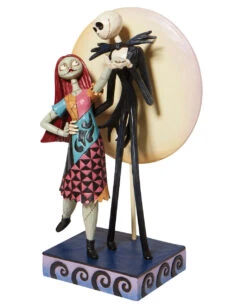 A Moonlite Dance - Jack Skellington & Sally Figur 23cm -Halo Verkäufe a moonlite dance jack skellington and sally figur jack and sally moonlite dance romance figurine 52414 03