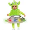 Alien & Ufo Mit LED´s Kleinkinderkostüm -Halo Verkäufe alien mit ufo kleinkinderkostuem alien and ufo toddler costume 38656 01