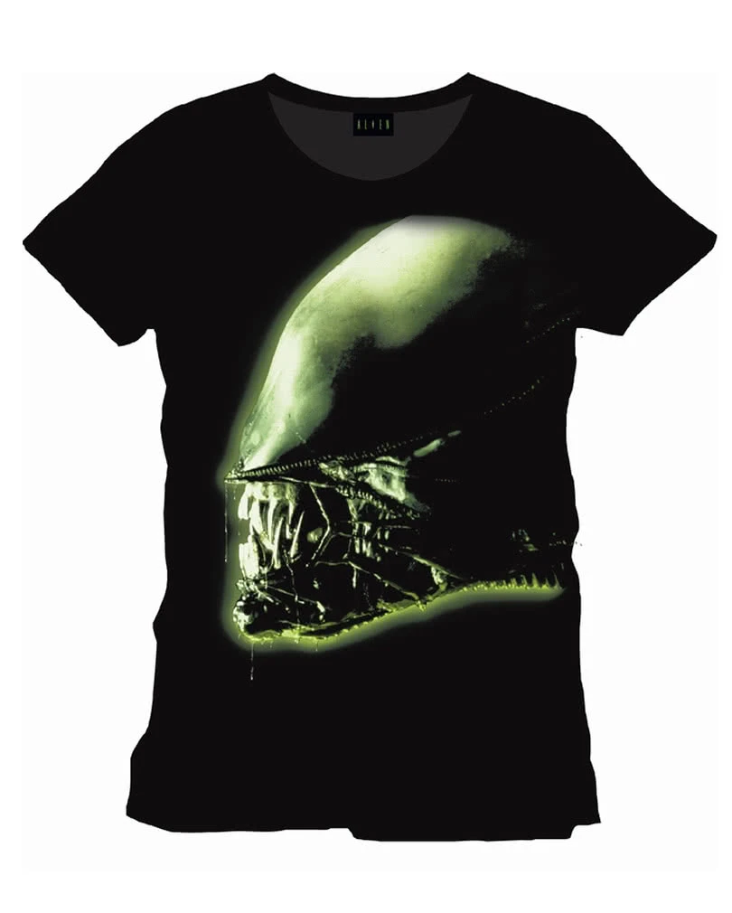 Alien Head Movie T-Shirt