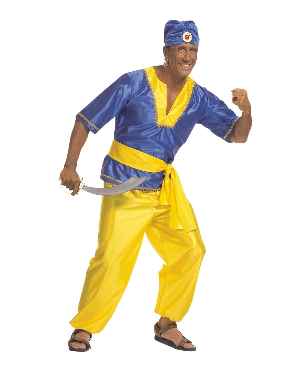 Arabischer Prinz Kostüm 4 Arabischer Prinz Kostüm – Bild 2