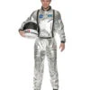 Astronauten Herrenkostüm Silber -Halo Verkäufe astronauten herrenkostuem space kostueme orbit men costume 31456