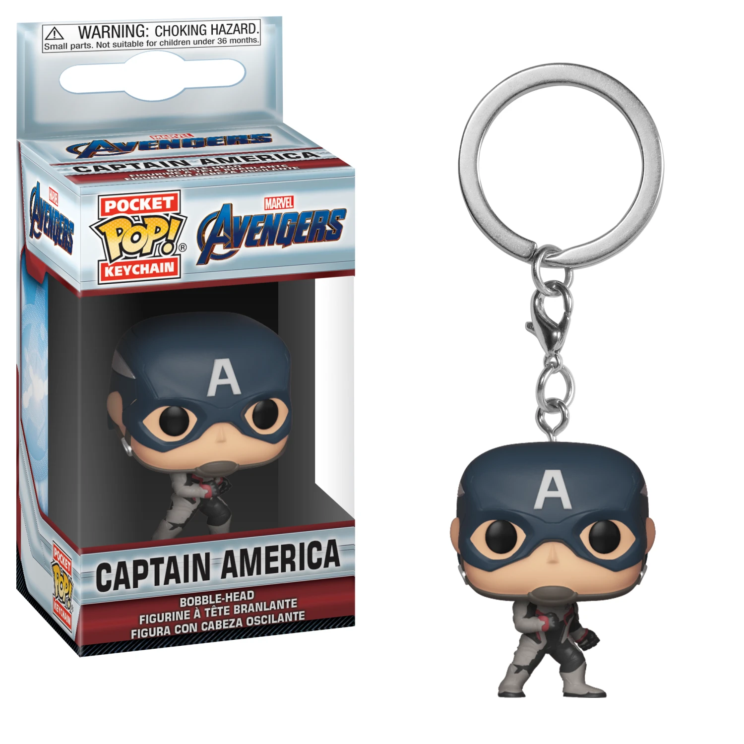 Avengers - Captain America Funko POP! Keychain 3 Avengers - Captain America Funko POP! Keychain