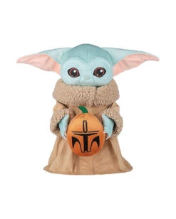 Baby Yoda Grogu Kürbis Halloween Greeter