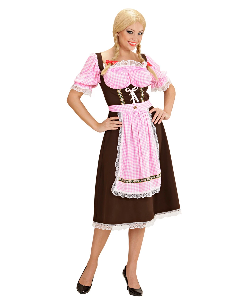 Bayrisches Dirndl Kostüm 6 Bayrisches Dirndl Kostüm – Bild 4