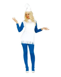 Blaue Zwergin Kostüm