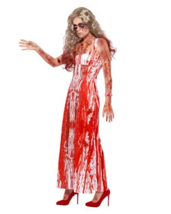 Bloody Prom Queen Kostüm 8 Bloody Prom Queen Kostüm -Halo Verkäufe bloody prom queen damen kostuem blutige carrie halloween verkleidung blutiges kostuemkleid 35808 3