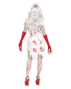 Blutiges Horror Krankenschwester Kostüm -Halo Verkäufe blutige horror krankenschwester kostuem set zombie krankenschwester sexy krankenschwester kostuem halloween kostuem halloween verkleidung 53971 1