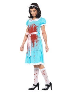 Blutiger Horror Zwilling Kostüm -Halo Verkäufe blutiger horror zwilling kostuem moerder zwilling verkleidung halloween horrorfilm kostuem 35826 3 1