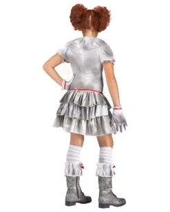 Böses Jahrmarkts Clownmädchen Kinderkostüm -Halo Verkäufe boeses jahrmarkts clownmaedchen kinderkostuem 37620 3