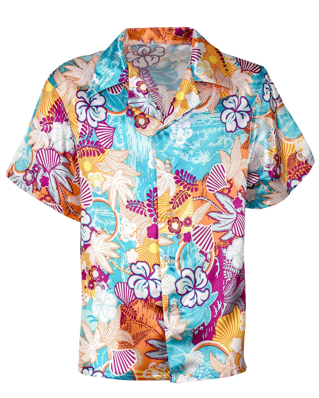 Hawaii Hemd Aus Satin 3 Hawaii Hemd Aus Satin
