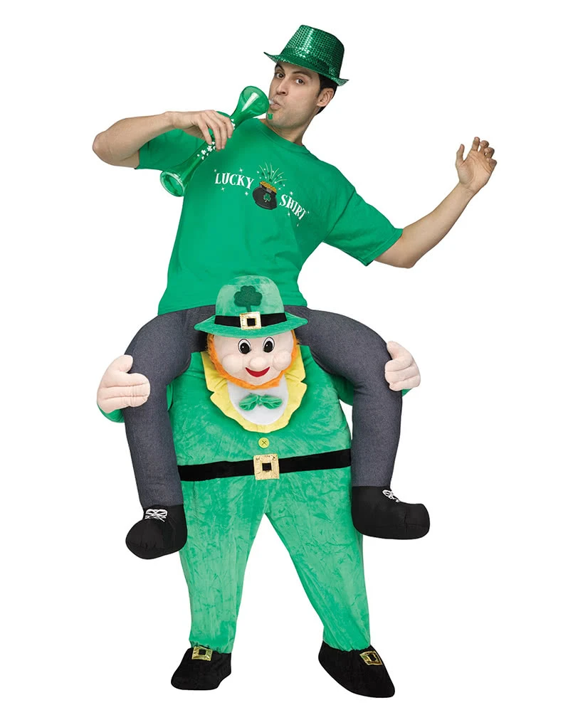 St. Patricks Day Reiter Carry Me Kostüm 3 St. Patricks Day Reiter Carry Me Kostüm