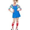 Chucky Damen Kostüm 2 Chucky Damen Kostüm -Halo Verkäufe chucky damen kostuem halloween und horror kostueme fuer frauen chucky womens costume 54792