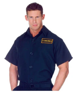Coroner Gerichtsmediziner Hemd XL