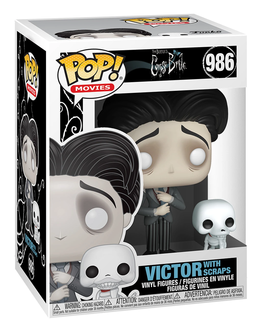 Corpse Bride - Victor & Scraps Funko Pop! Figur 4 Corpse Bride - Victor & Scraps Funko Pop! Figur – Bild 2