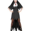 Dämonische Nonne Damenkostüm Mit Haube -Halo Verkäufe daemonische nonne damenkostuem mit haube 38129