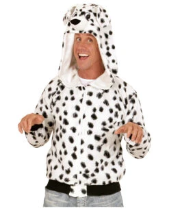 Dalmatiner Kostüm Jacke -Halo Verkäufe dalmatiner kostuem jacke mit kapuze dalmatian costume hoodie tierkostuem 54509 03