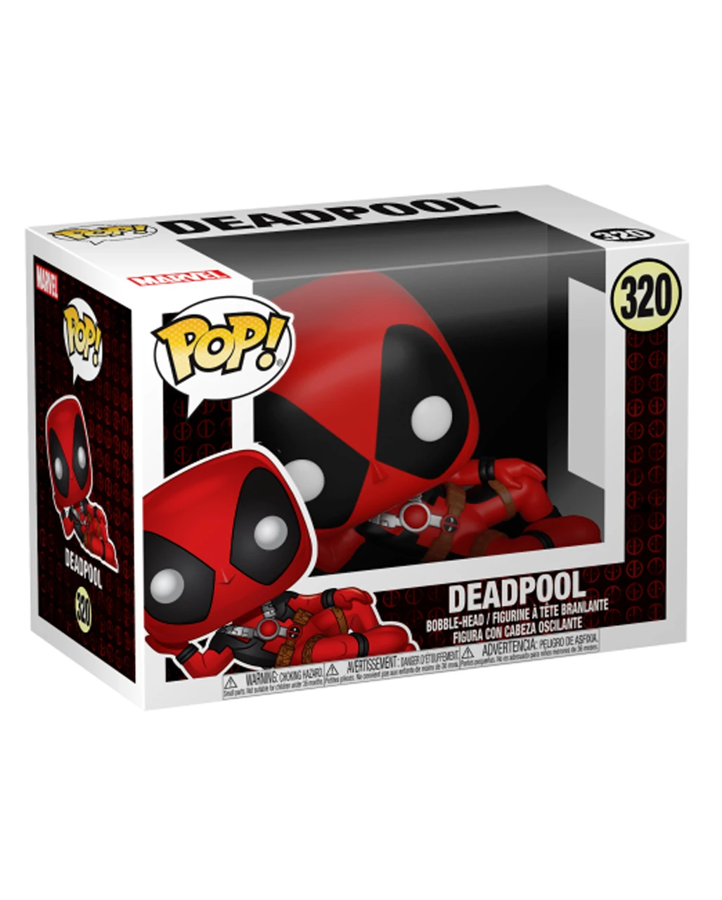 Deadpool Bobble Head Funko Pop! Figur 4 Deadpool Bobble Head Funko Pop! Figur – Bild 2