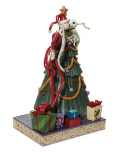 Decking The Halls - Santa Jack & Zero Figur 25cm -Halo Verkäufe decking the halls santa jack and zero figur nightmare befor christmas figur 52416 03