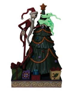 Decking The Halls - Santa Jack & Zero Figur 25cm -Halo Verkäufe decking the halls santa jack and zero figur nightmare befor christmas figur 52416 04