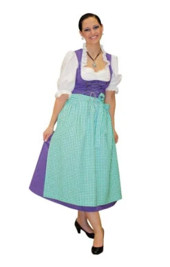 Dirndl Kostüm Lila