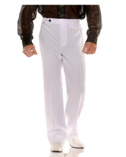 Disco Kostüm Hose Weiß