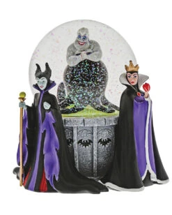 Disney Bösewichte Schneekugel 15 Cm