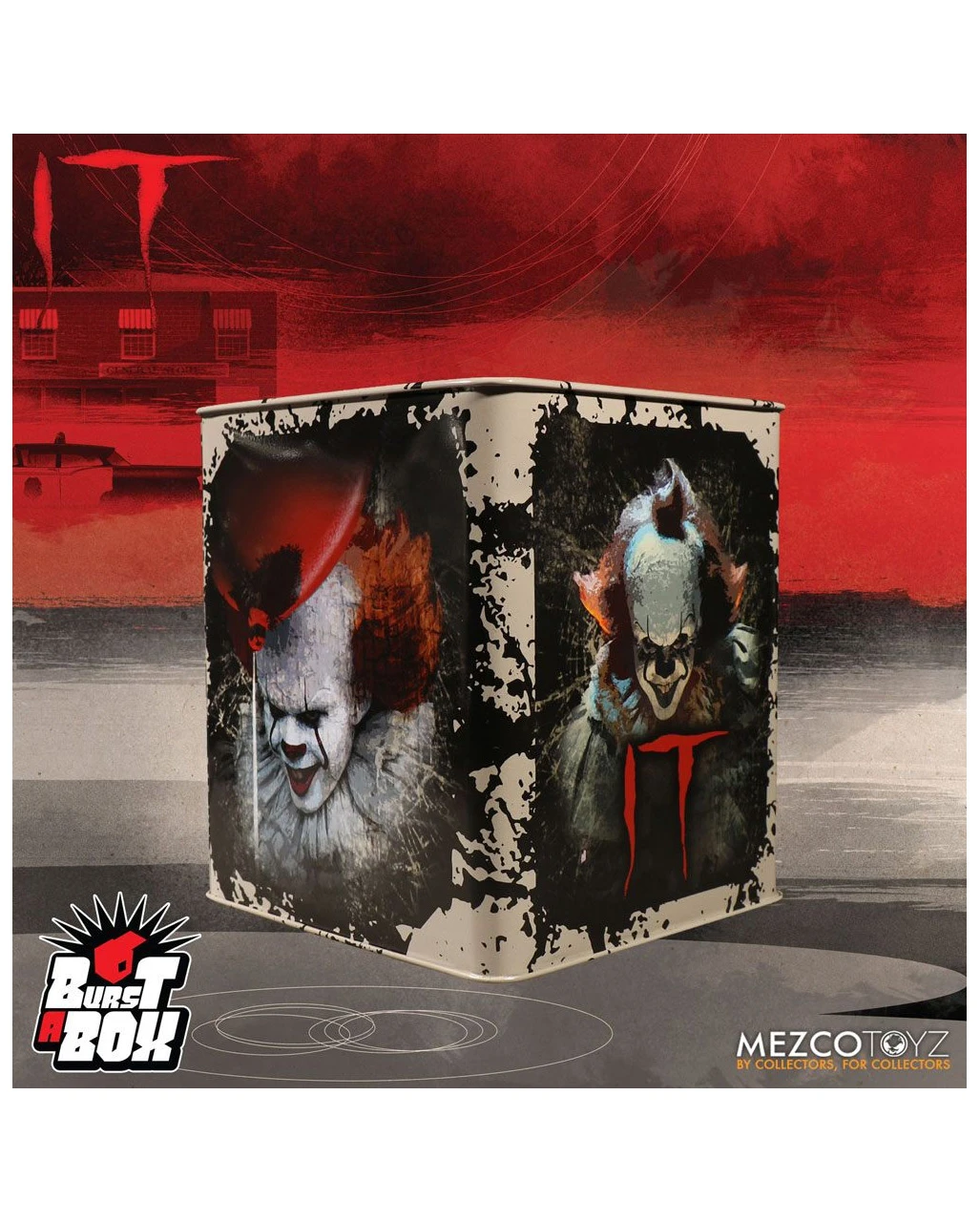 ES Pennywise Burst-a-Box Sammlerfigur 36cm 5 ES Pennywise Burst-a-Box Sammlerfigur 36cm – Bild 3