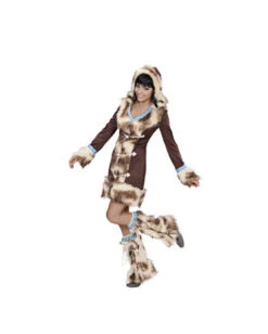 Eskimo Girl Kostüm -Halo Verkäufe eskimo girl kostuem sexy eskimo frau kostuem alaska girl costuem bild3 22926