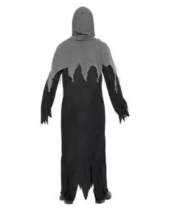 Gruselige Grim Reaper Robe -Halo Verkäufe fetzen zombie kostuem gevatter tod verkleidung halloween reaper kostuem 21034 4