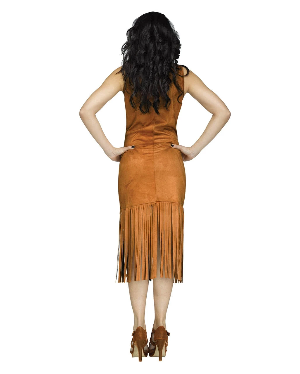 Braunes Fransenkleid Mix & Match 4 Braunes Fransenkleid Mix & Match – Bild 2