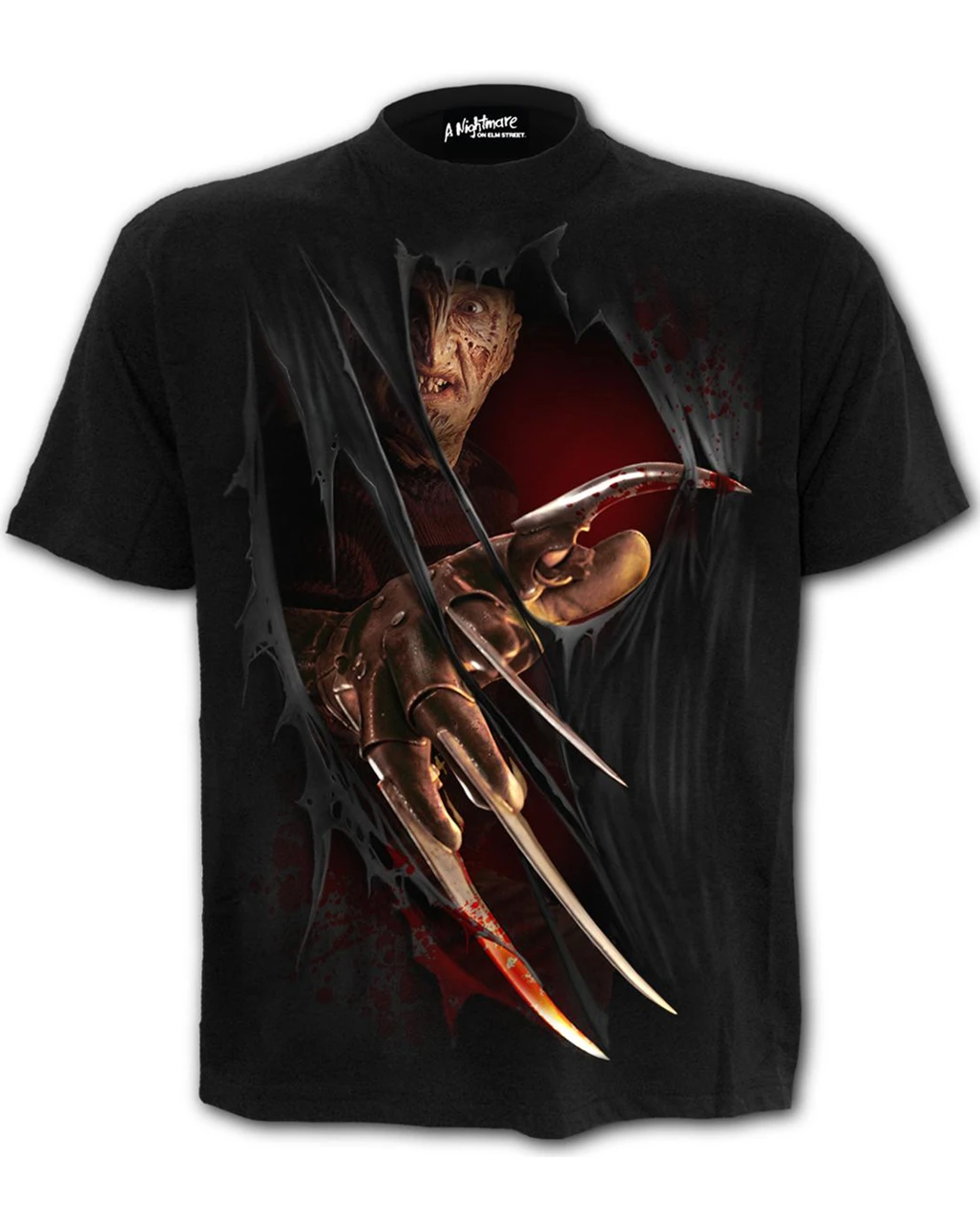 Freddy Claws - Elm Street - T-Shirt Black 3 Freddy Claws - Elm Street - T-Shirt Black