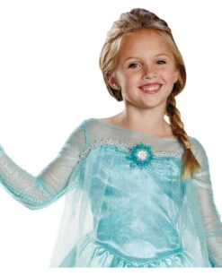 Frozen Eiskönigin Elsa Kinderkostüm -Halo Verkäufe frozen eiskoenigin elsa kinderkostuem originales die eiskoenigin verkleidung lizenziertes frozen kostuemkleid von disney 23684 2