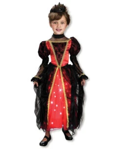 Funkelnde Gothic Prinzessin Kostüm M