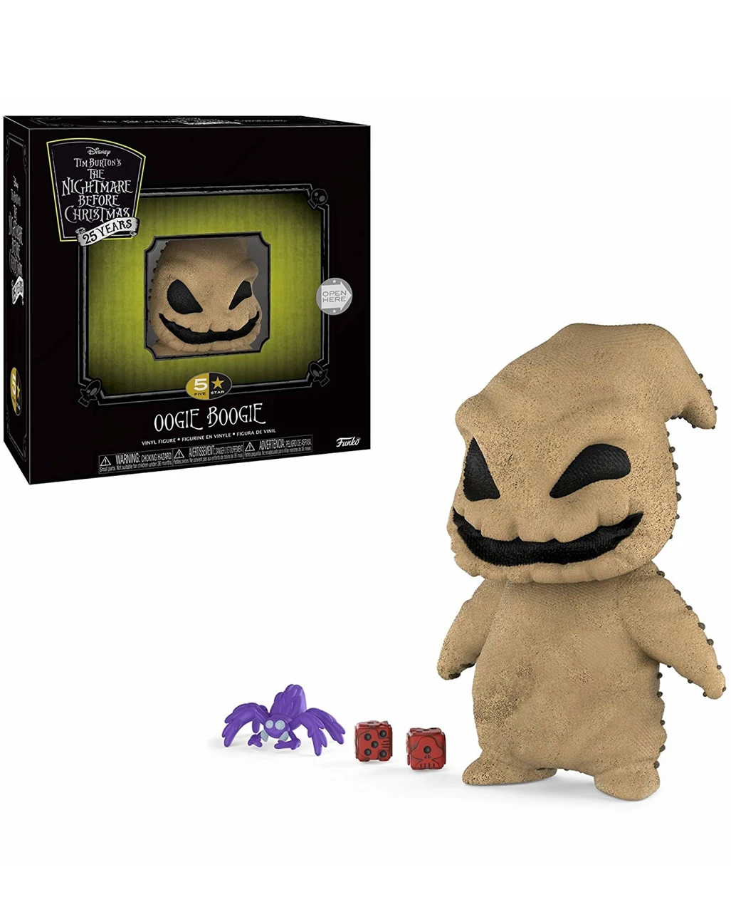 Funko 5 Star Vinyl Figur Oogie Boogie 4 Funko 5 Star Vinyl Figur Oogie Boogie – Bild 2