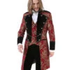Gothic Aristokrat Herren Mantel Gold Rot -Halo Verkäufe gothic aristokrat herrenmantel gold rot brokatmuster gothic aristocrat mens coat gothic mantel 39102