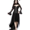 Gothic Demon Lady Kostüm Mit Hörner -Halo Verkäufe gothic demon lady kostuem mit hoerner 38621 01