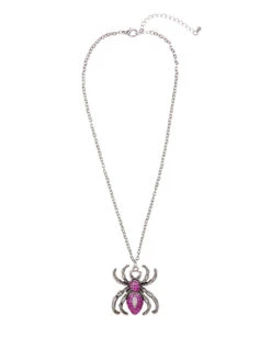 Gothic Halskette Mit Lila Strass Spinne 7 Gothic Halskette Mit Lila Strass Spinne -Halo Verkäufe gothic halskette mit lila starss spinne spinnen halskette mit violetten strass steinen gothic necklace with purple rhinestones 39163 02
