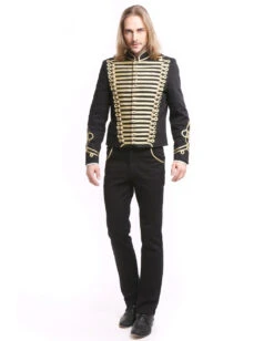 Gothic Parade Jacke Schwarz Gold 10 Gothic Parade Jacke Schwarz Gold -Halo Verkäufe gothic parade herren jacke schwarz gold offiziersjacke mit gold boduere dompteursjacke schwarz 39104 3