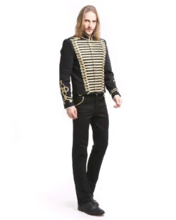 Gothic Parade Jacke Schwarz Gold 11 Gothic Parade Jacke Schwarz Gold -Halo Verkäufe gothic parade herren jacke schwarz gold offiziersjacke mit gold boduere dompteursjacke schwarz 39104 4