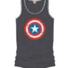 Captain America Herren Tank Top Grau 2 Captain America Herren Tank Top Grau -Halo Verkäufe graues captain america girlie tank top cooles marvel merchandise fuer frauen 23453