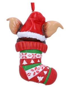 Gremlins Gizmo In Weihnachtsstrumpf Weihnachtskugel -Halo Verkäufe gremlins gizmo in weihnachtsstrumpf gremlins gizmo in stocking hanging ornament 51112 03