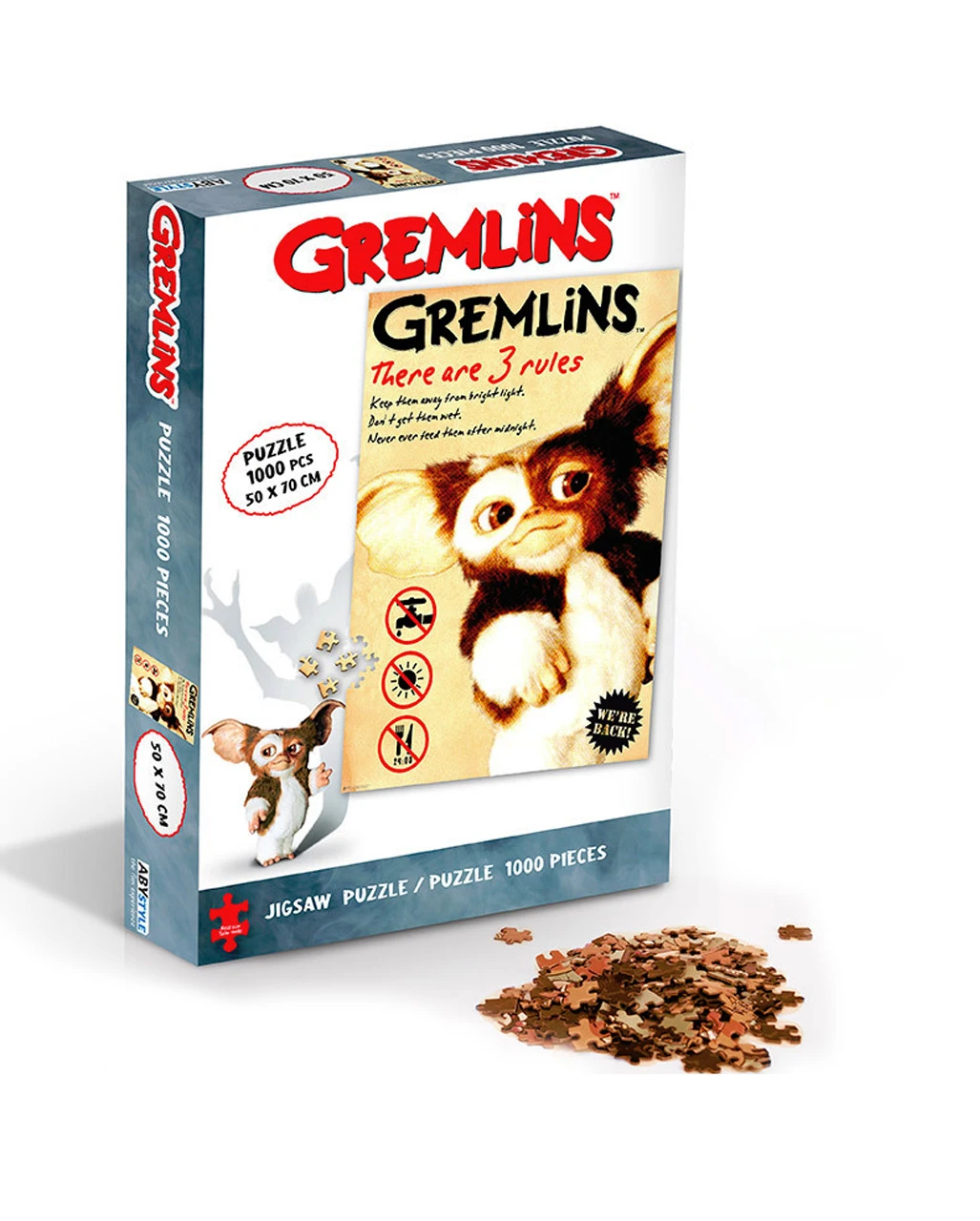 Gremlins - Gizmo Puzzle 1000 Teile 4 Gremlins - Gizmo Puzzle 1000 Teile – Bild 2
