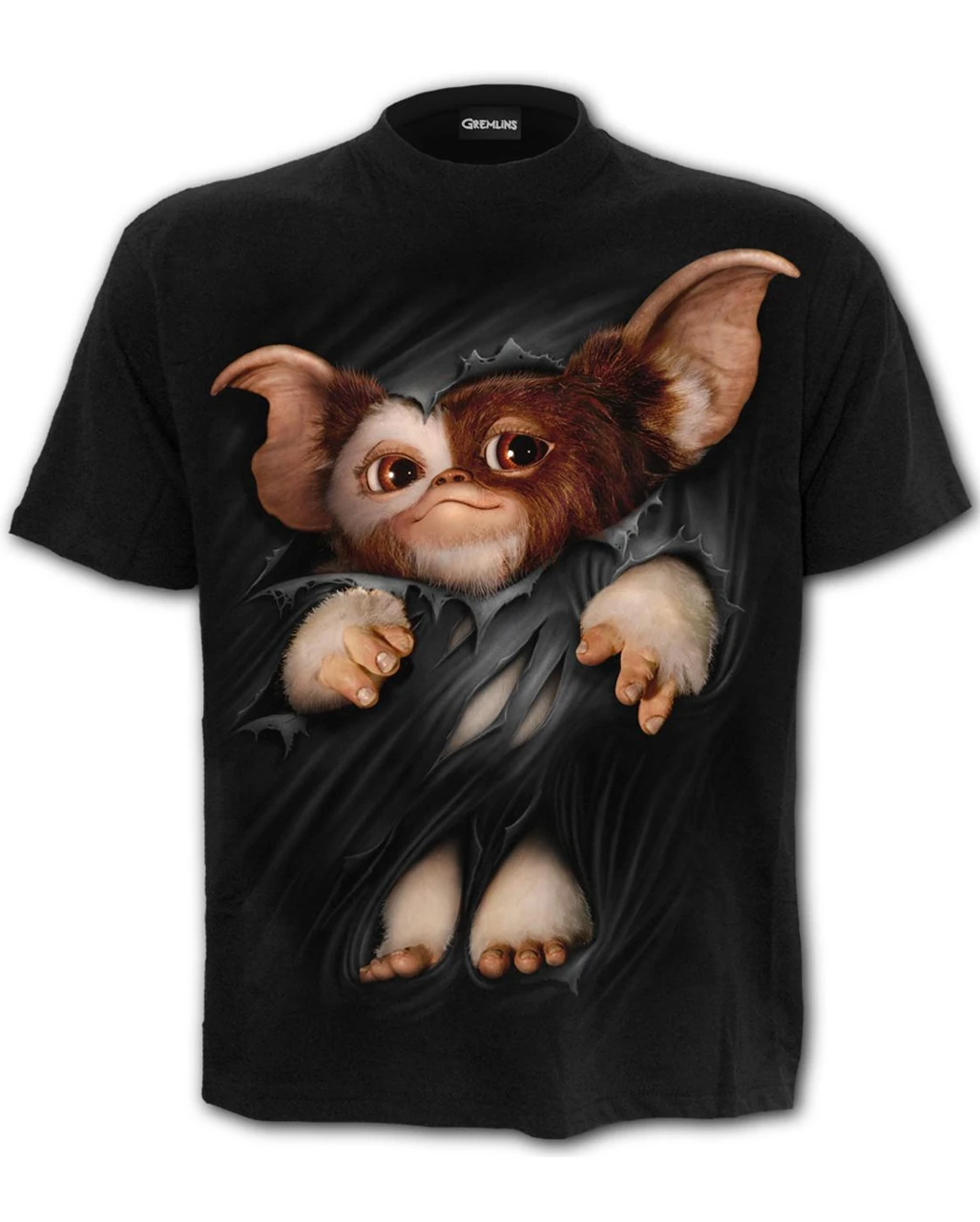 Gremlins - Gizmo - T-Shirt Black 3 Gremlins - Gizmo - T-Shirt Black