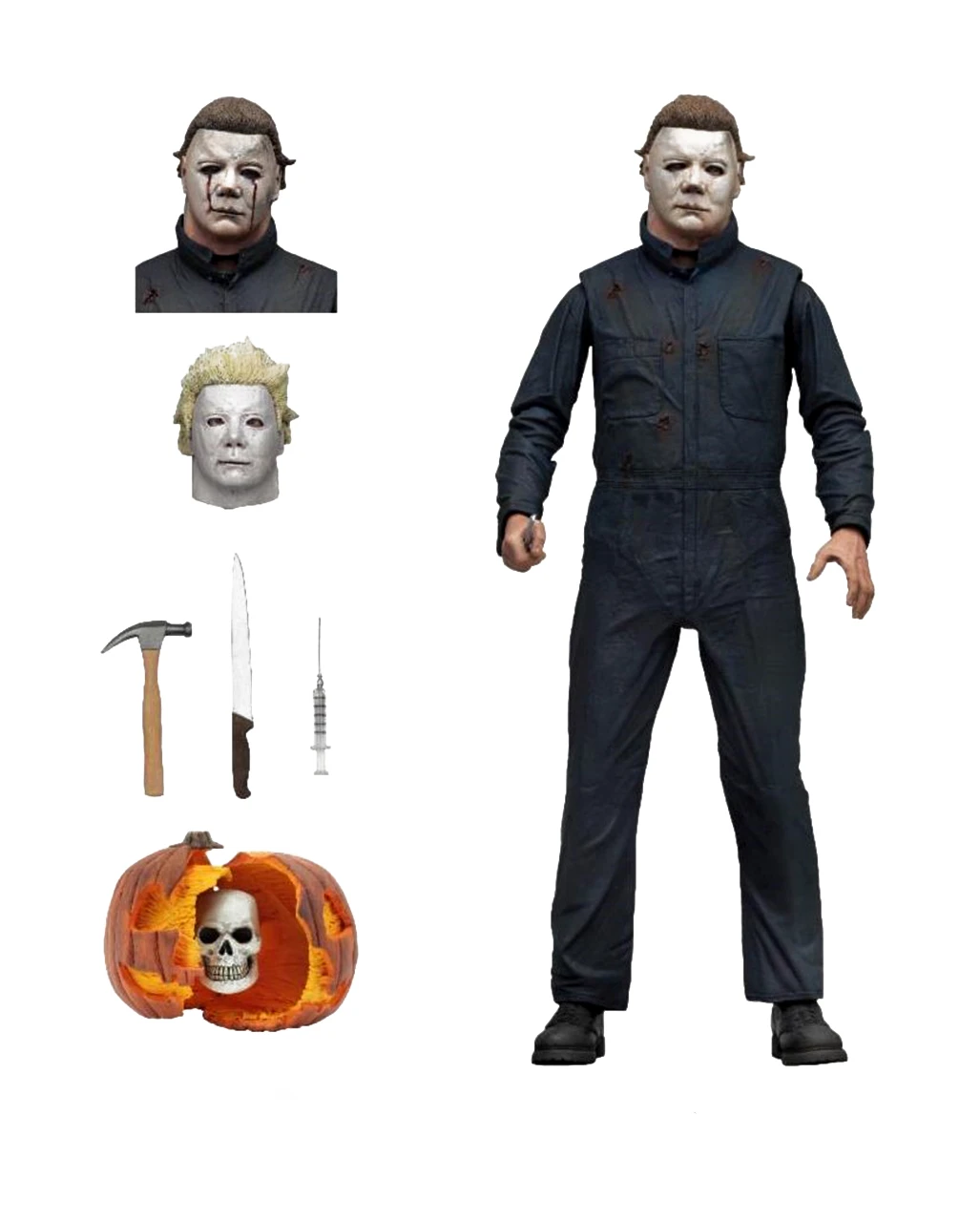 Halloween 2 - Michael Myers 18 Cm Action Figur 3 Halloween 2 - Michael Myers 18 Cm Action Figur