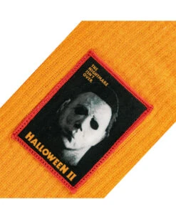 Halloween II Michael Myers Patch Socken -Halo Verkäufe halloween 2 michael myers patch socken horror socks horrorfilm socken geschenkartikel horror fan 52338 4