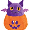 Halloween Hundespielzeug Kürbis Mit Fledermaus -Halo Verkäufe halloween hundespielzeug kuerbis mit fledermaus halloween dog toy pumpkin with bat 52388 01